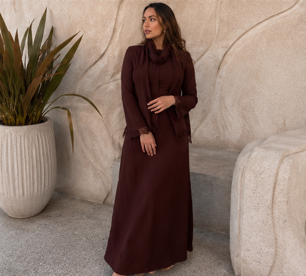 The Cocoa Lace Dress