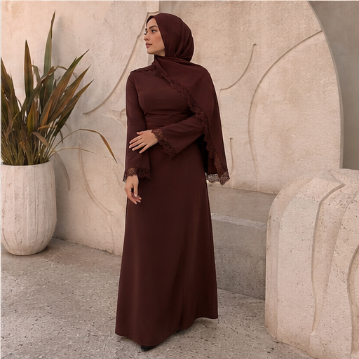 The Cocoa Lace Dress